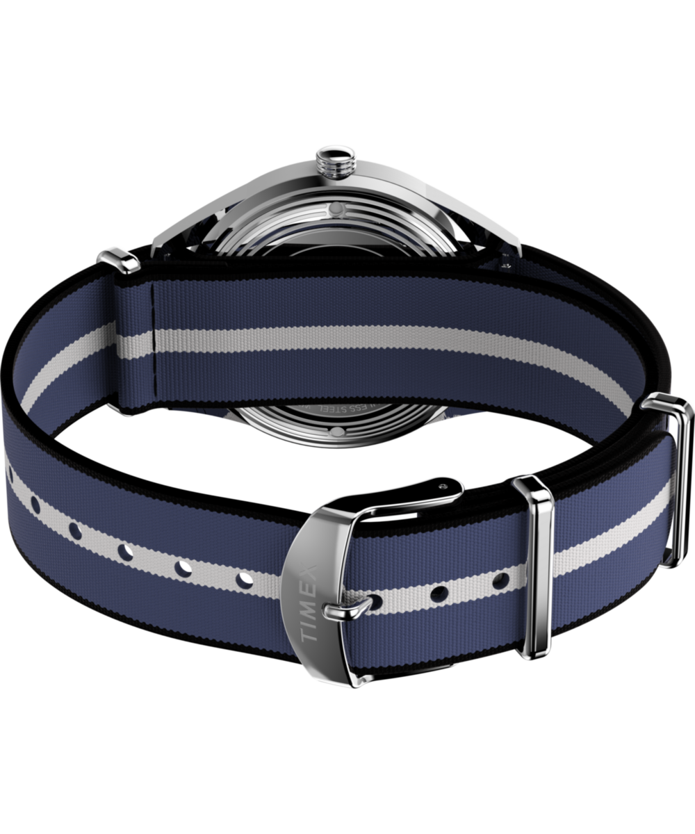 Heritage Marlin Jet Quartz 38mm Fabric Strap Watch