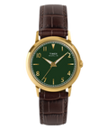 Heritage Marlin Quartz 34mm Leather Strap Watch