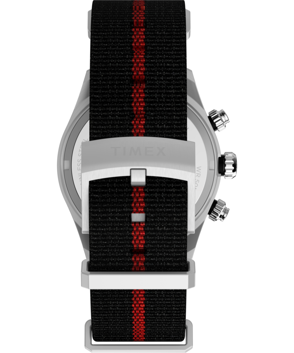 Heritage Waterbury Heritage Chronograph 39mm Fabric Strap Watch