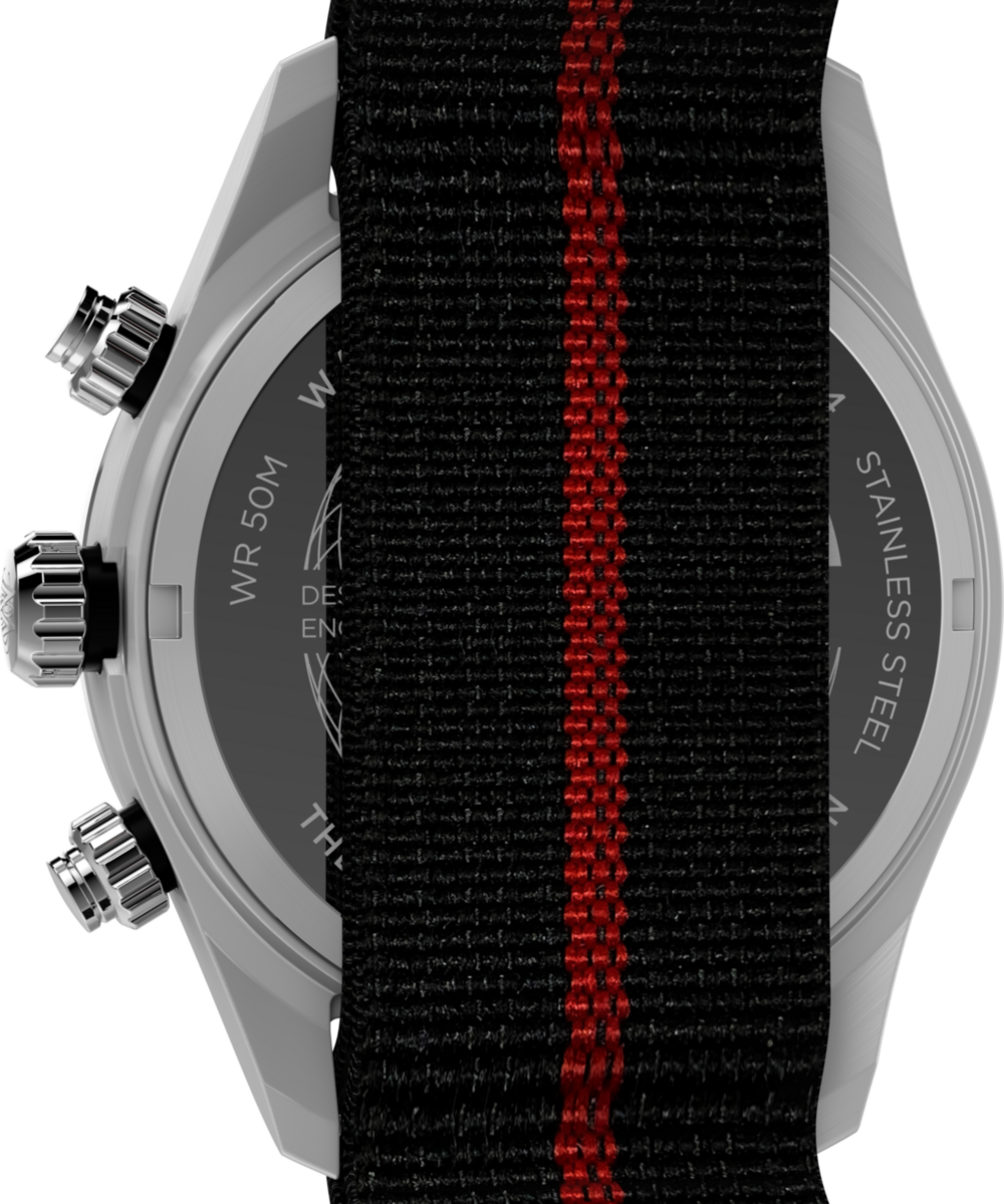 Heritage Waterbury Heritage Chronograph 39mm Fabric Strap Watch