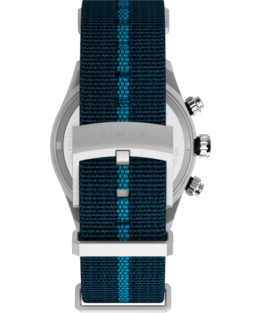 Heritage Waterbury Heritage Chronograph 39mm Fabric Strap Watch