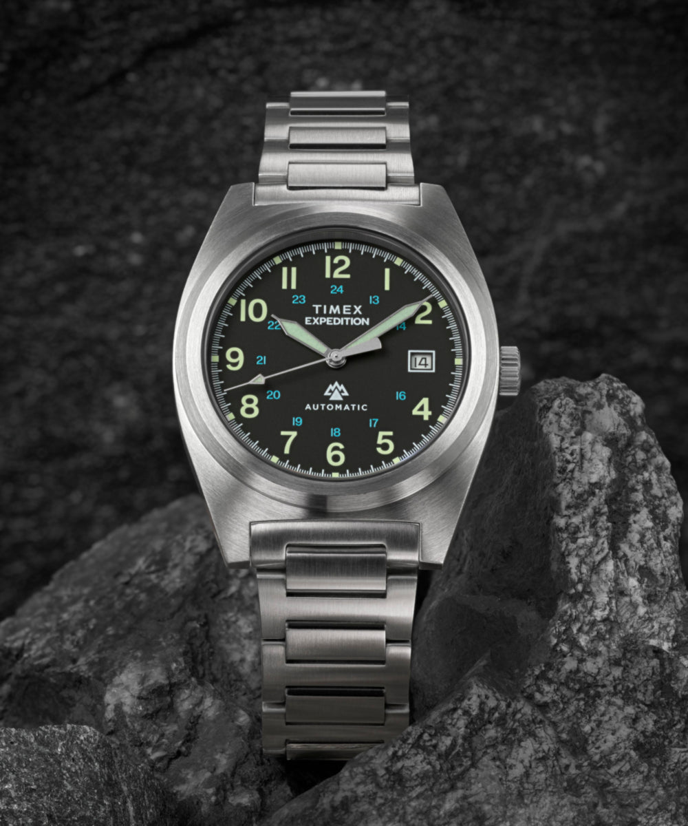 Heritage Expedition Capstone Automatic 39mm Stainless Steel Bracelet Watch
