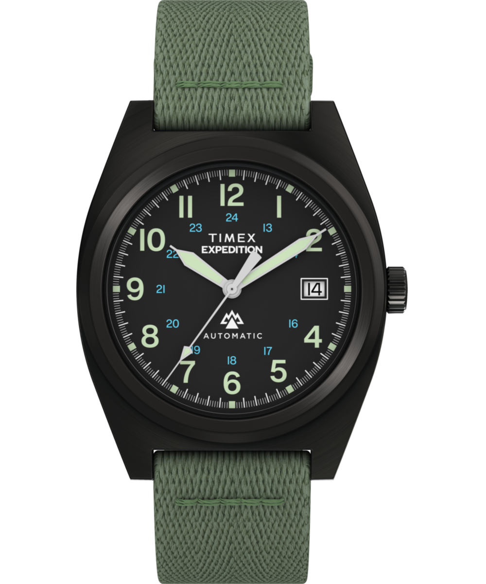 Heritage Expedition Capstone Automatic 39mm Eco-Conscious Fabric Strap Watch