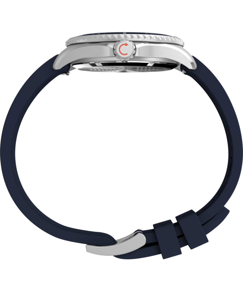 Heritage Deepwater Meridian 200 38mm HNBR Rubber Strap Watch