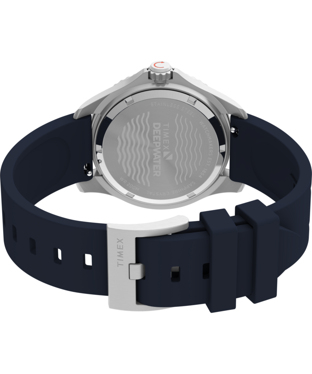 Heritage Deepwater Meridian 200 38mm HNBR Rubber Strap Watch