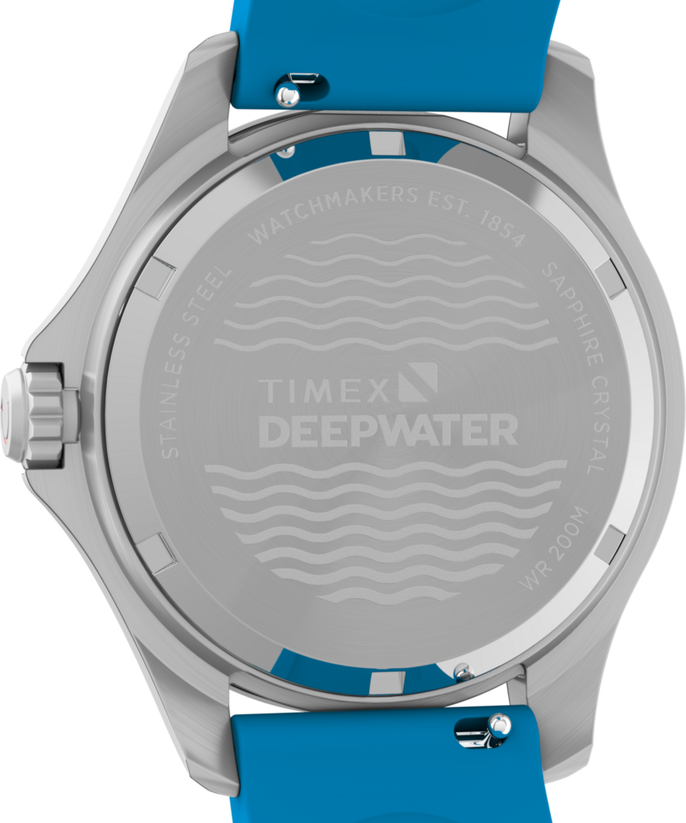 Heritage Deepwater Meridian 200 38mm HNBR Rubber Strap Watch