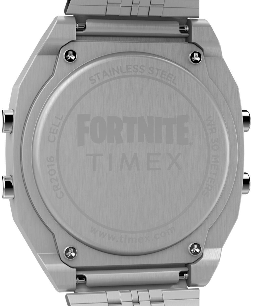 Heritage Timex x Fortnite T80 36mm Stainless Steel Bracelet Watch