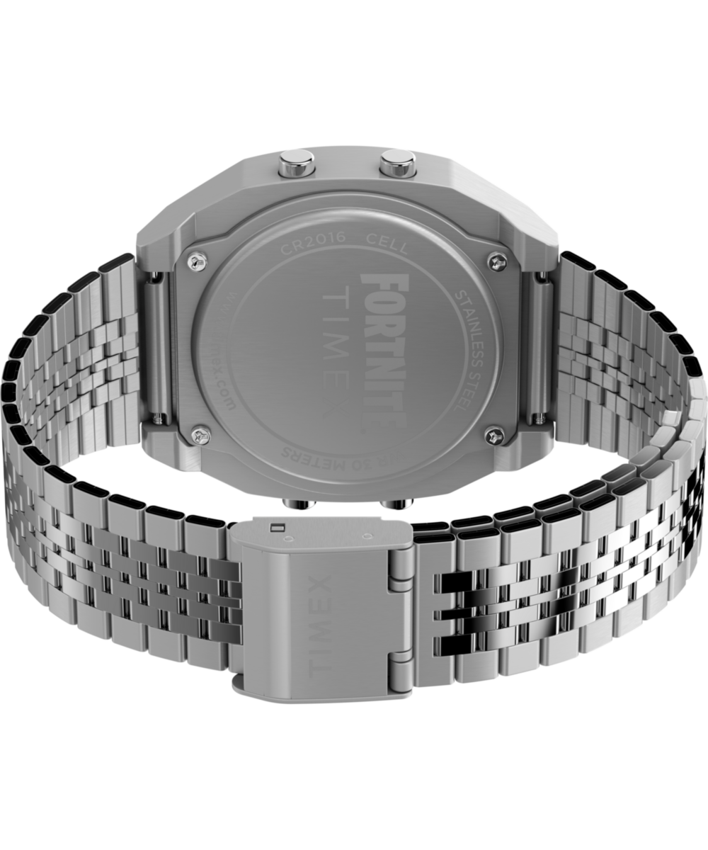 Heritage Timex x Fortnite T80 36mm Stainless Steel Bracelet Watch