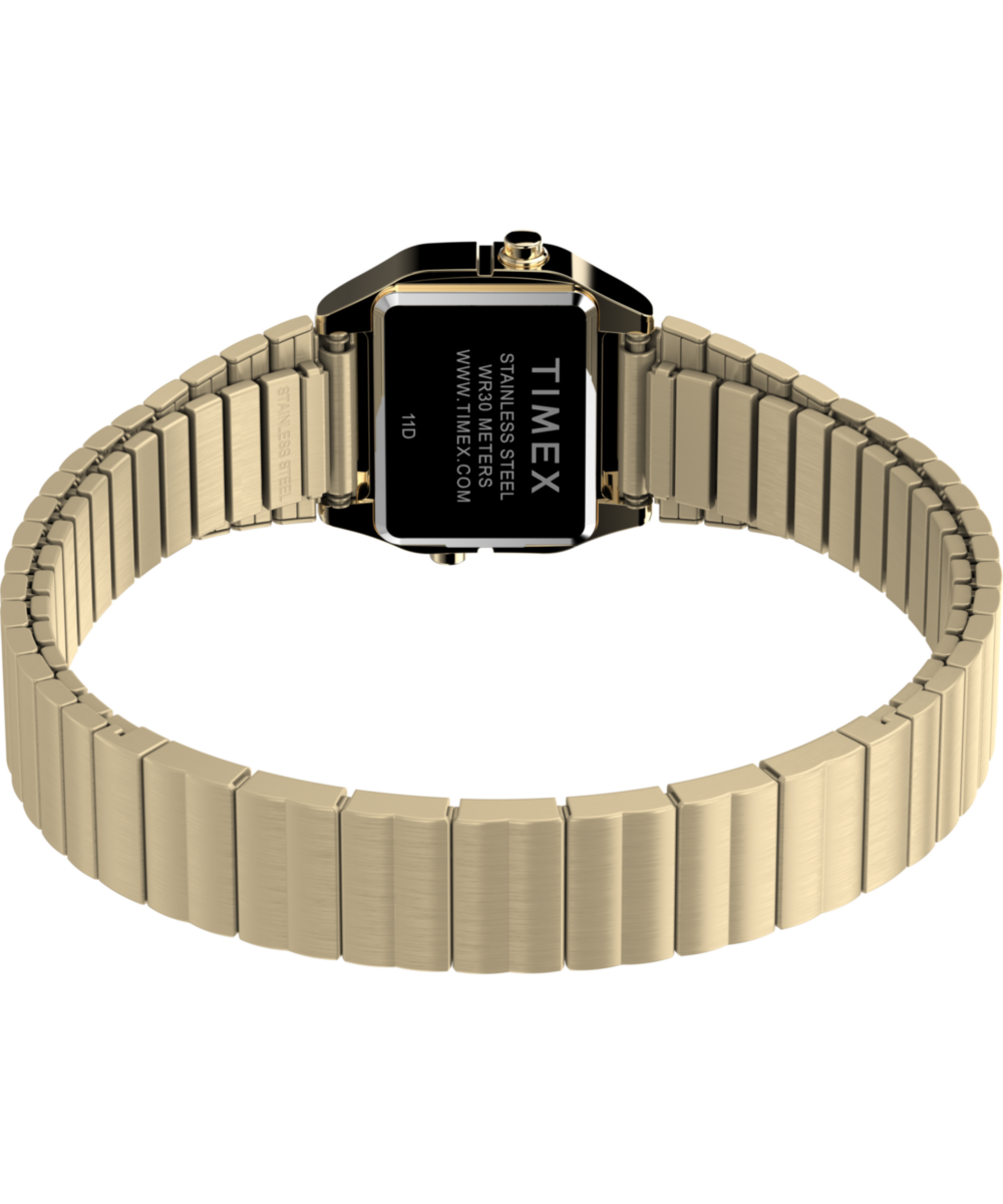 Heritage Teeny Tiny Timex Endorsed by Dimepiece 20mm Stainless Steel Expansion Band Watch with Perfect Fit