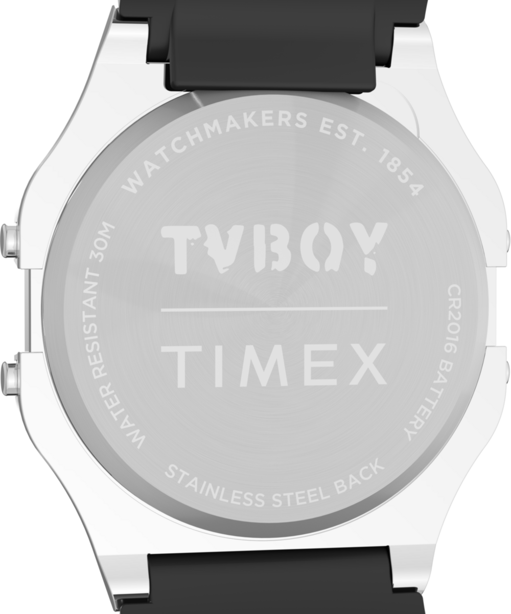 Heritage Timex T80 x TVBOY 34mm Resin Strap Watch