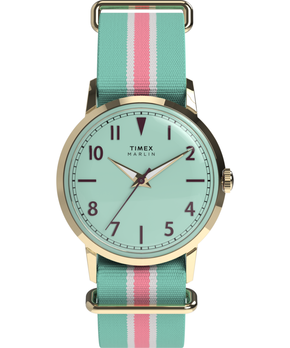 Heritage Marlin 34mm Fabric Strap Watch