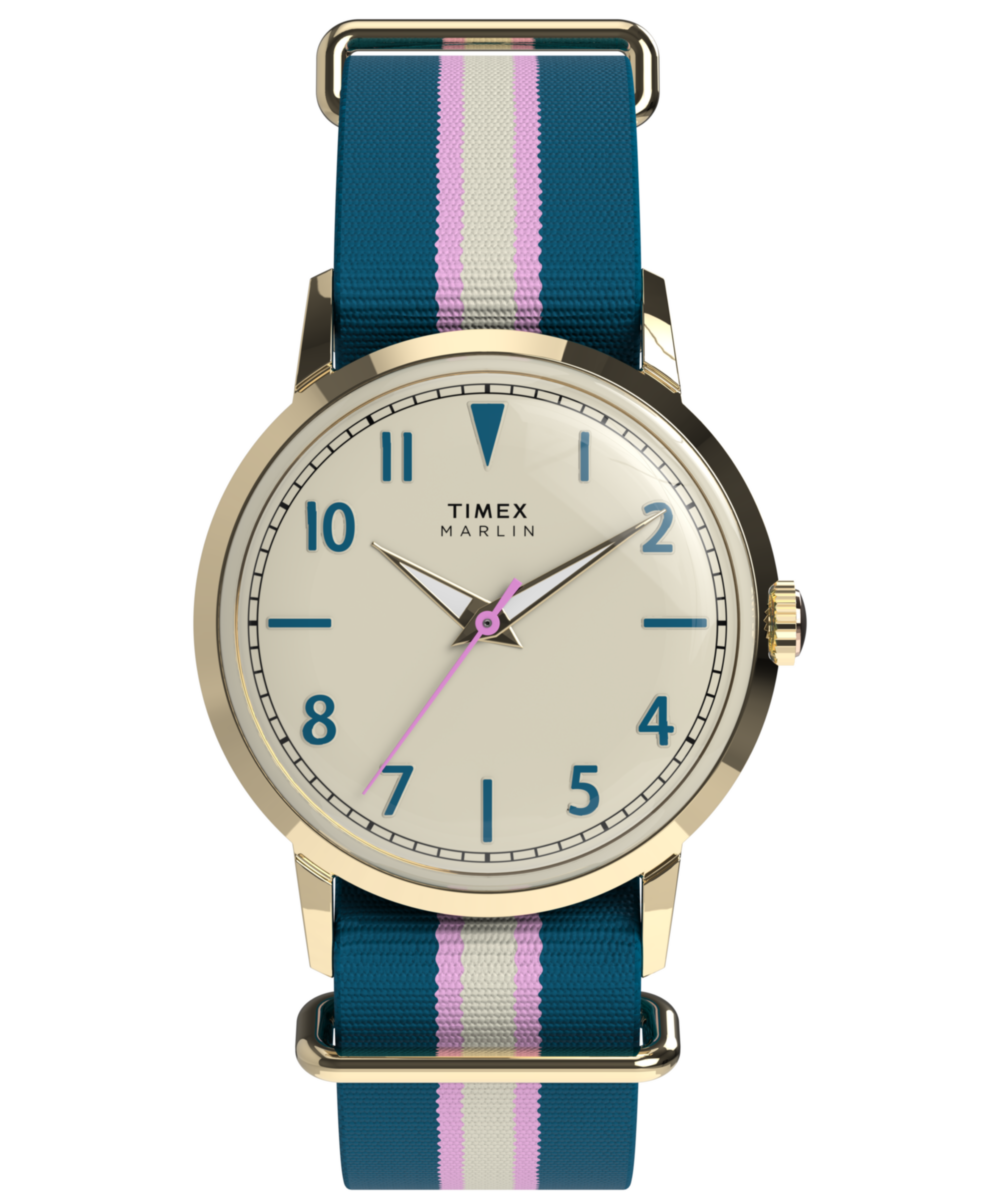 Heritage Marlin 34mm Fabric Strap Watch