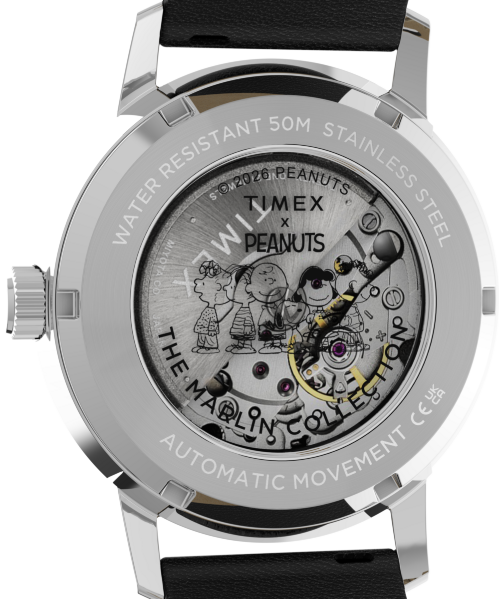 Heritage Peanuts x Timex Marlin Automatic Americana 40mm Leather Strap Watch