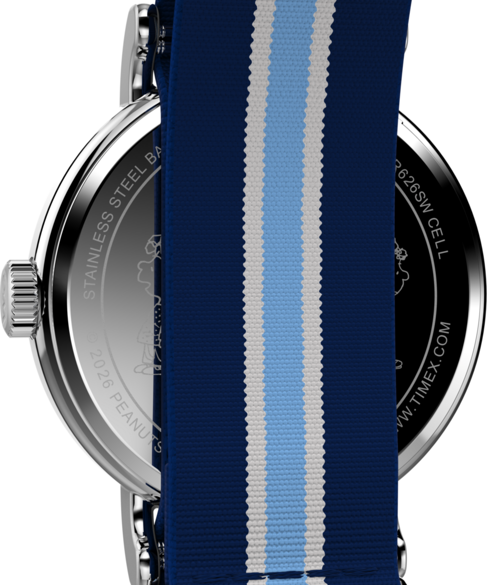 Heritage Peanuts x Timex Weekender Pickleball 37mm Fabric Strap Watch
