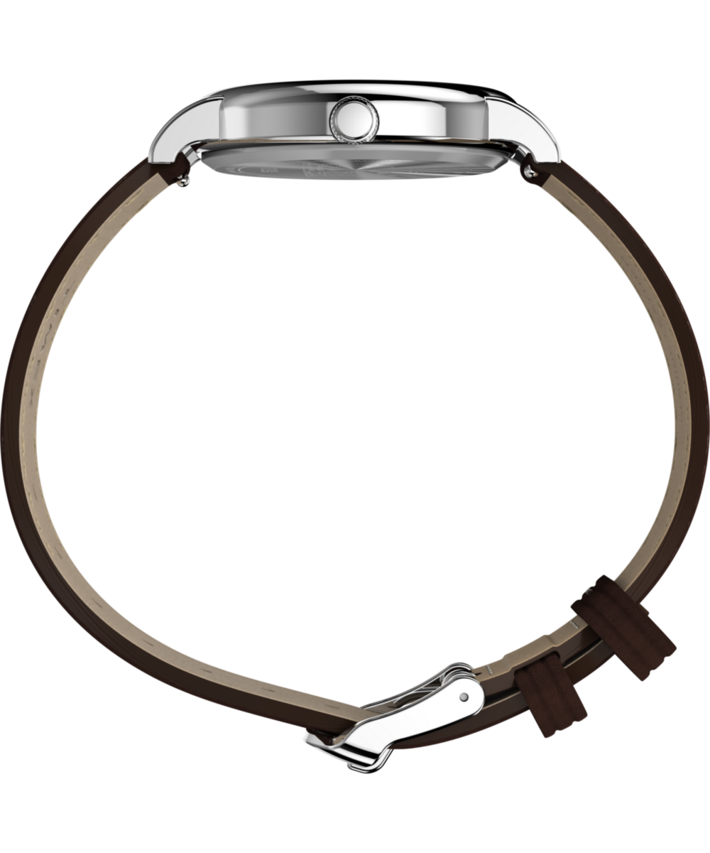 Heritage Peanuts x Timex Weekender Baseball 38mm Leather Strap Watch
