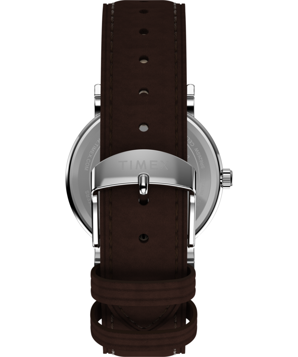 Heritage Peanuts x Timex Weekender Baseball 38mm Leather Strap Watch