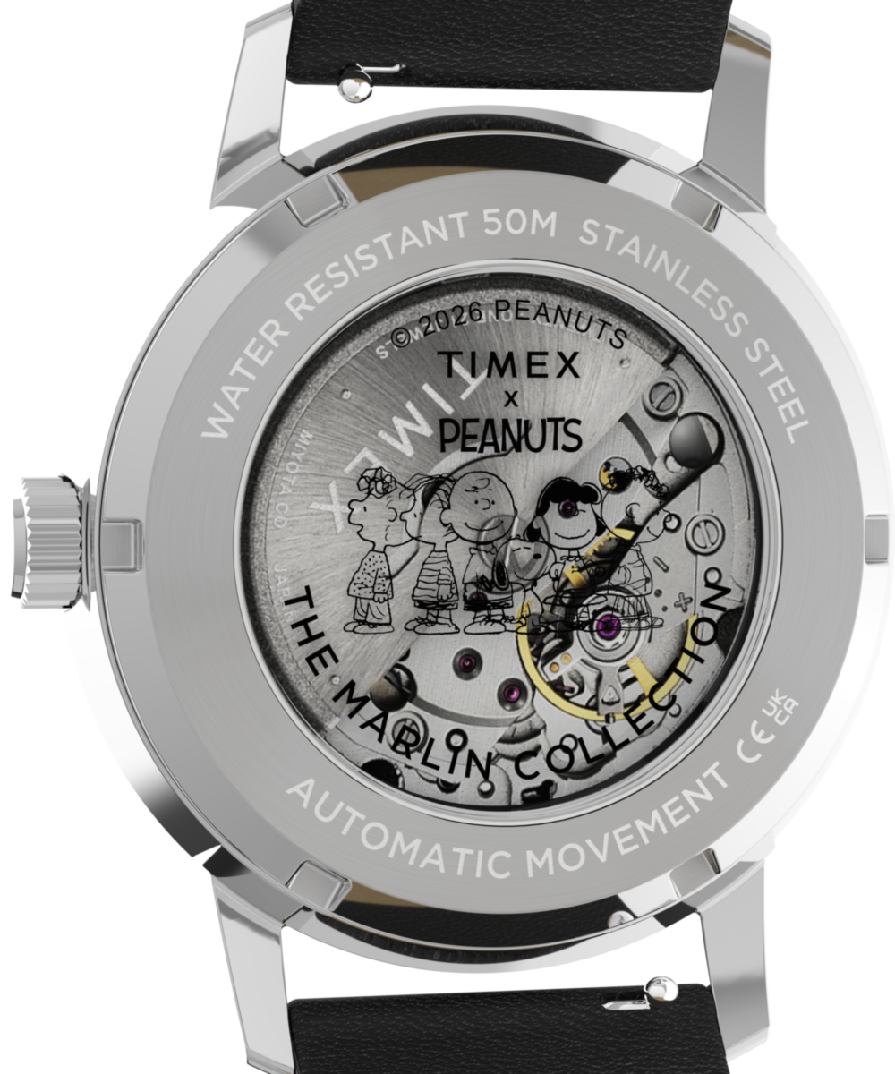 Heritage Peanuts x Timex Marlin Automatic Soccer 40mm Leather Strap Watch