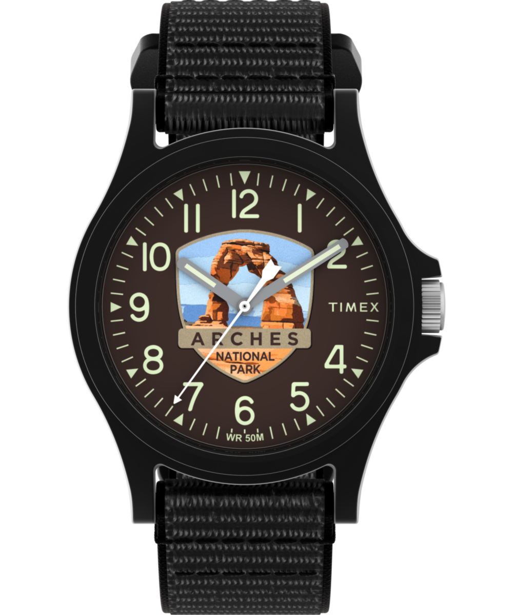 Heritage Timex Arches National Park 40mm Fabric Strap Watch