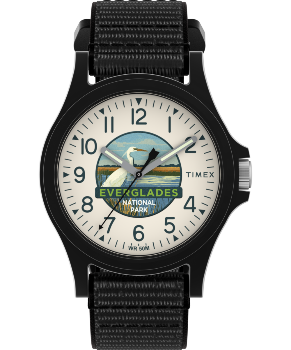Heritage Timex Everglades National Park 40mm Fabric Strap Watch