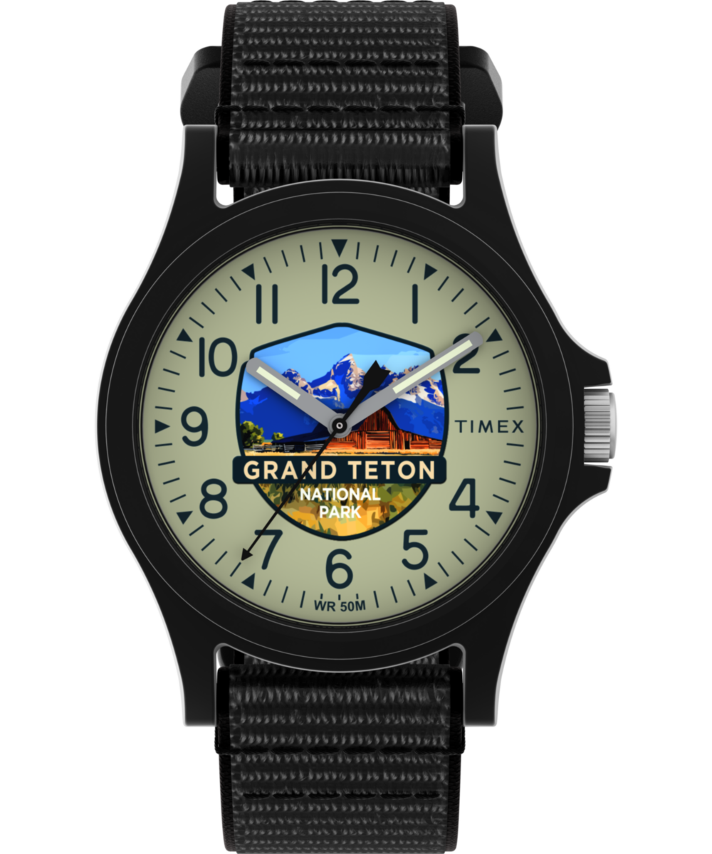 Heritage Timex Grand Teton National Park 40mm Fabric Strap Watch