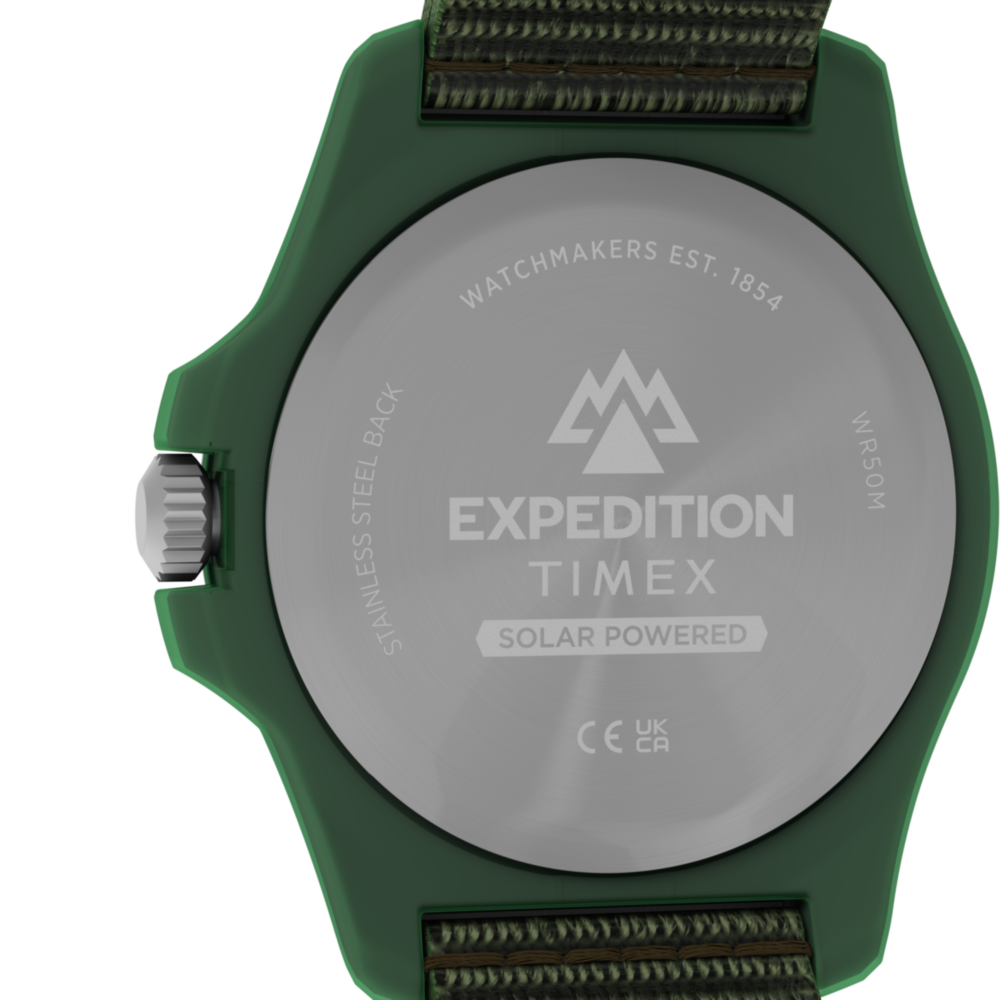 Heritage Expedition Freedive Solar 46mm tide Fabric Strap Watch