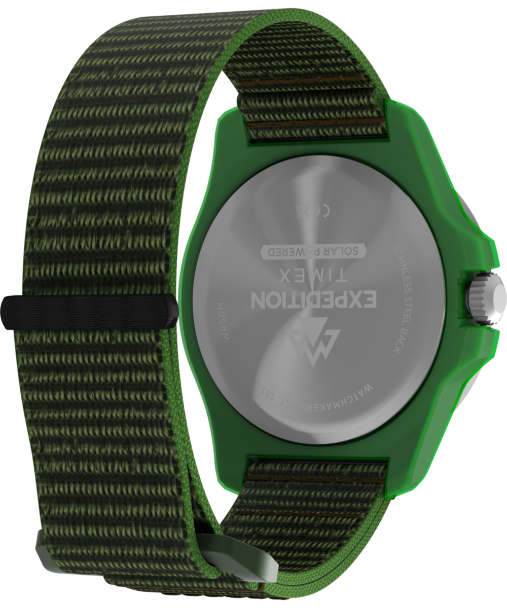 Heritage Expedition Freedive Solar 46mm tide Fabric Strap Watch