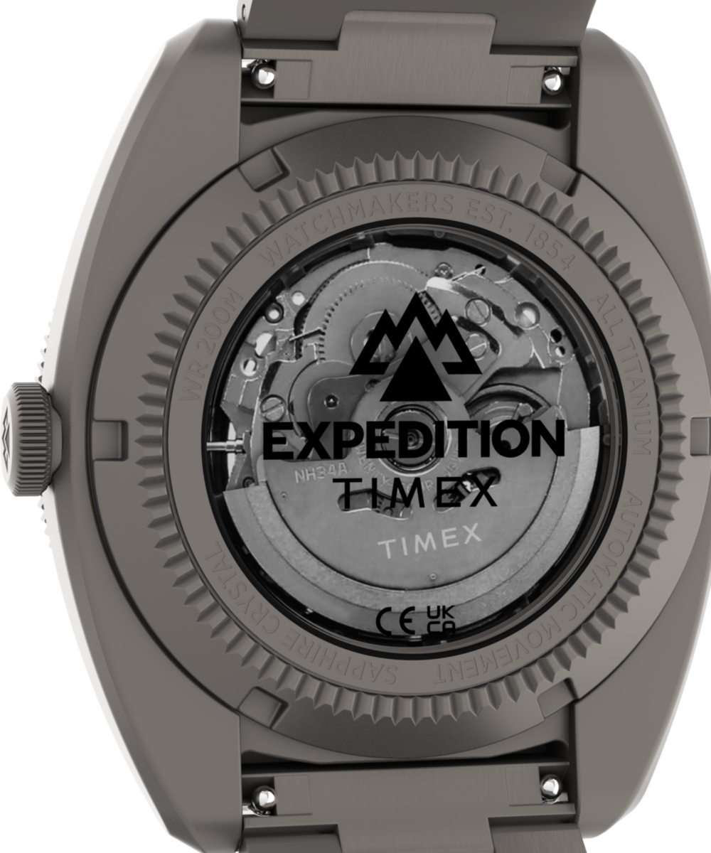 Heritage Expedition Pioneer Titanium Automatic GMT 41mm Titanium Bracelet Watch