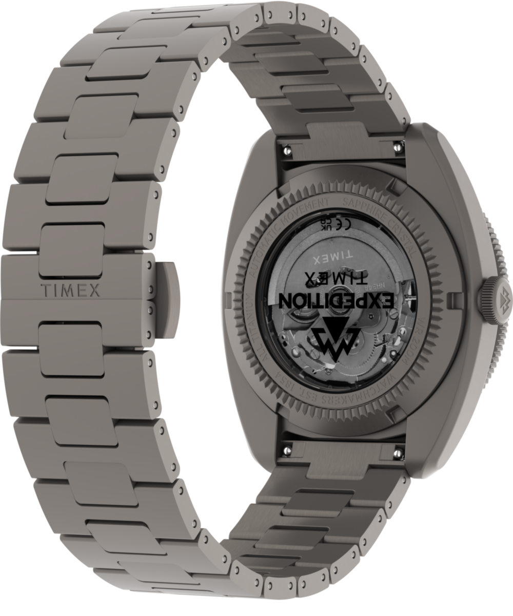 Heritage Expedition Pioneer Titanium Automatic GMT 41mm Titanium Bracelet Watch