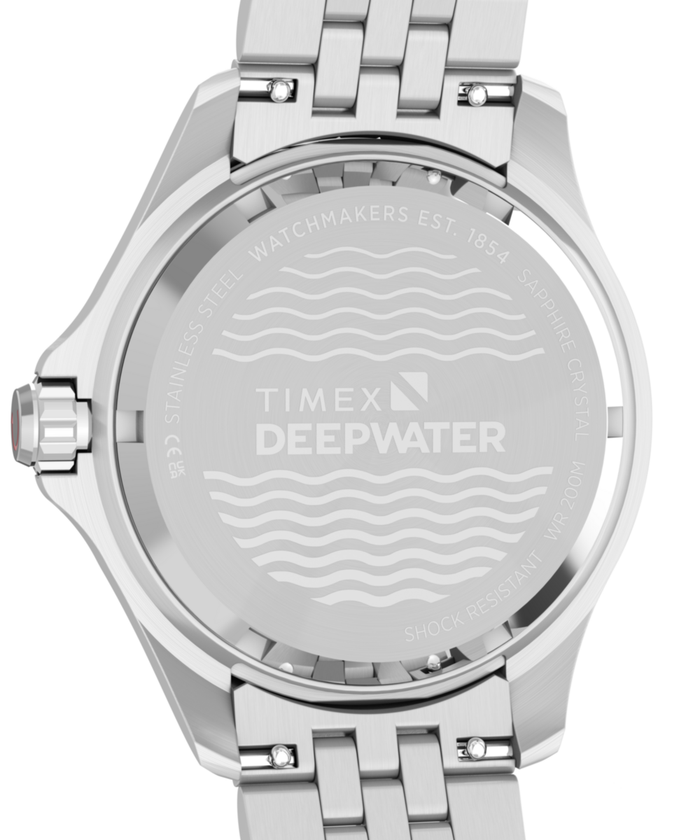 Heritage Deepwater Meridian 200 Automatic GMT 42mm Stainless Steel Bracelet Watch