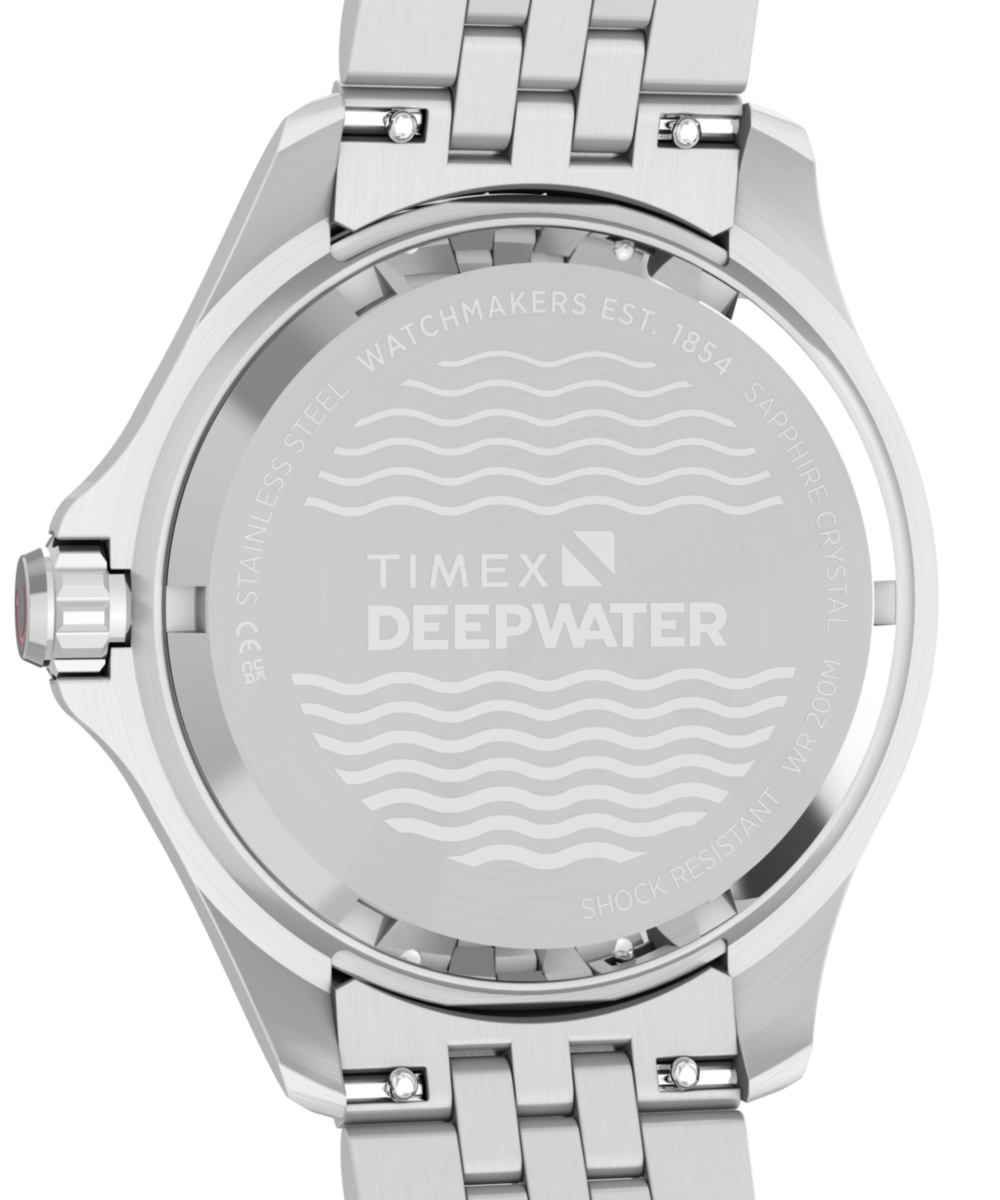 Heritage Deepwater Meridian 200 Automatic GMT 42mm Stainless Steel Bracelet Watch