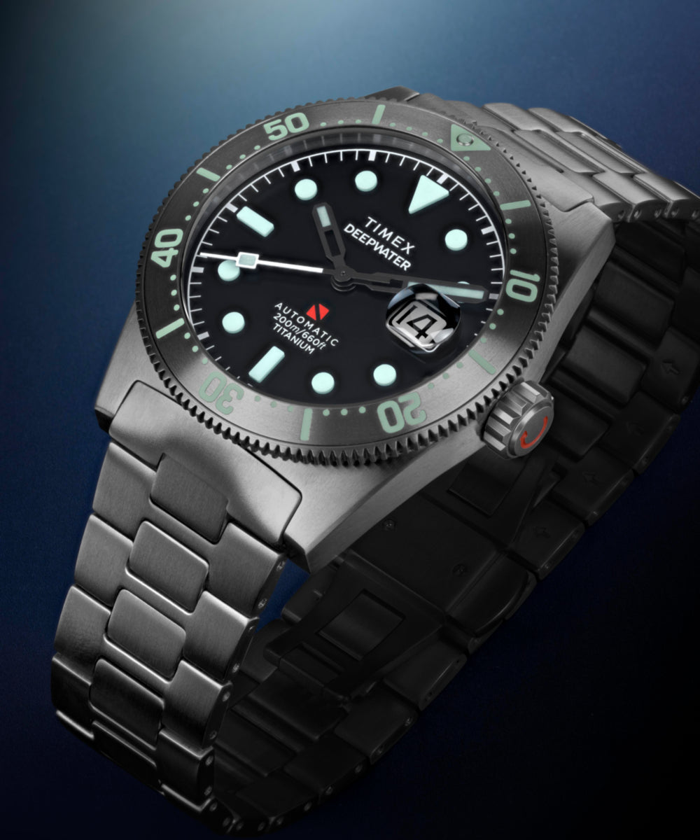 Heritage Deepwater Reef 200 41mm Titanium Automatic Bracelet Watch