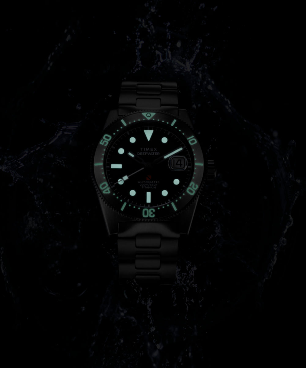 Heritage Deepwater Reef 200 41mm Titanium Automatic Bracelet Watch