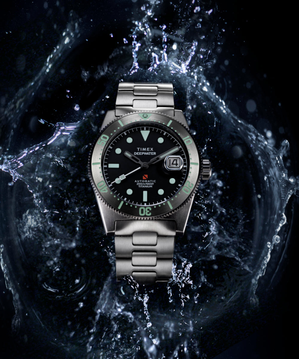 Heritage Deepwater Reef 200 41mm Titanium Automatic Bracelet Watch