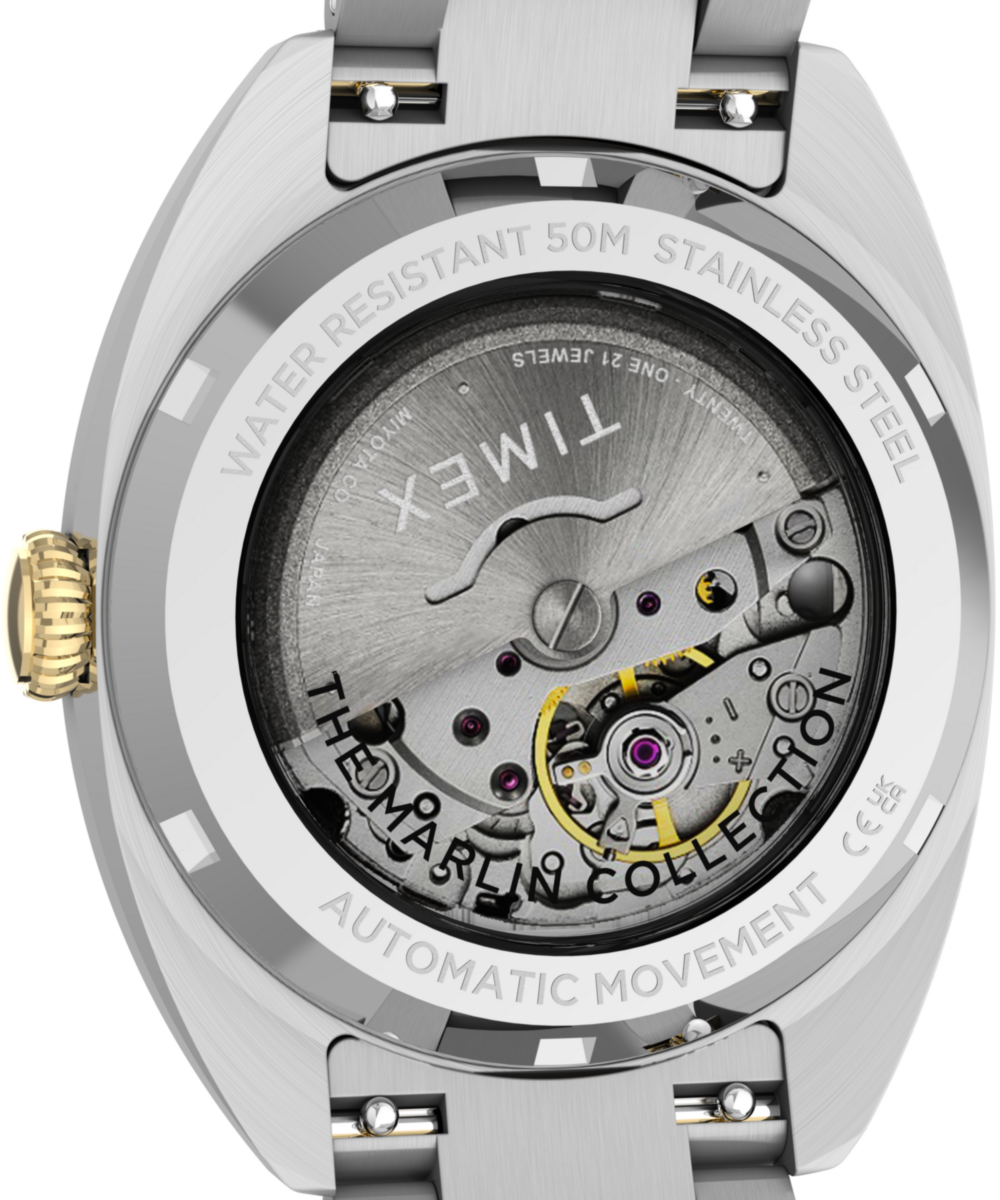 Heritage Marlin Draper Automatic 37mm Stainless Steel Bracelet Watch