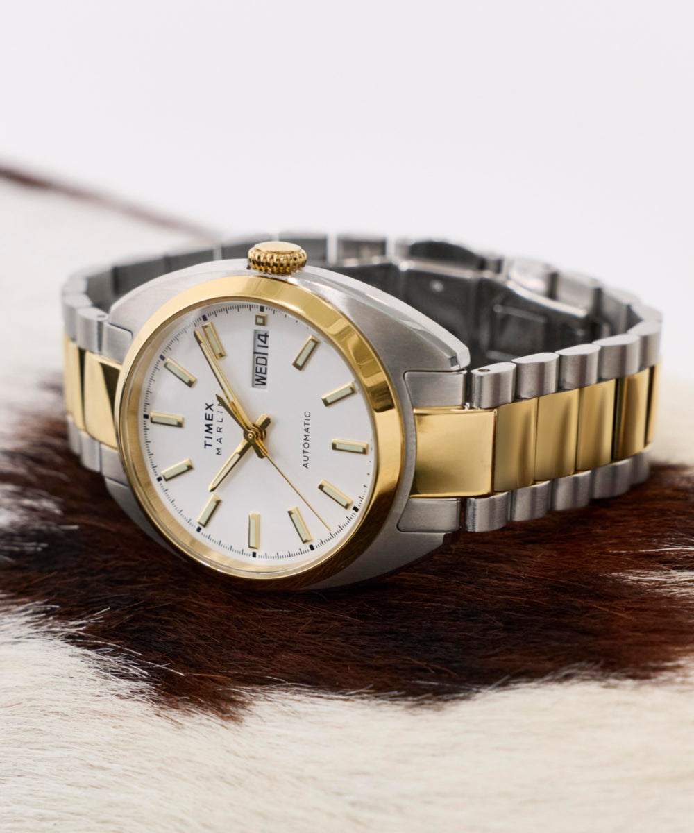 Heritage Marlin Draper Automatic 37mm Stainless Steel Bracelet Watch