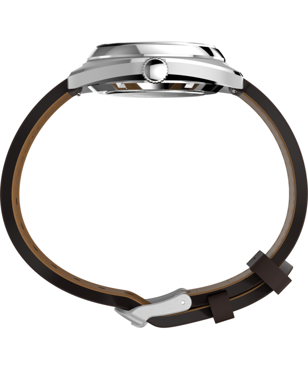 Heritage Marlin Draper Automatic 37mm Leather Strap Watch