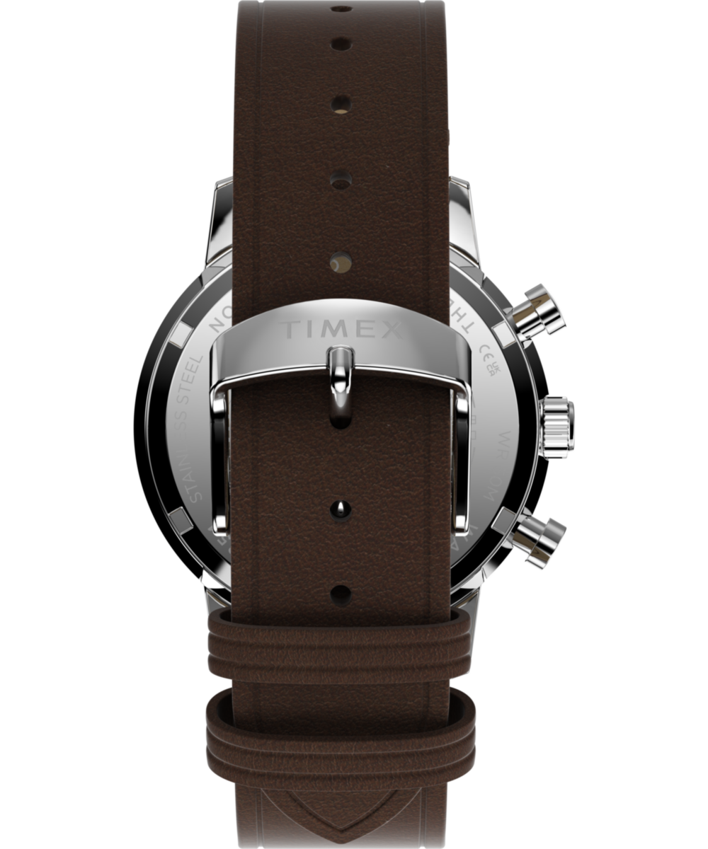 Heritage Marlin Chronograph Tachymeter 40mm Leather Strap Watch