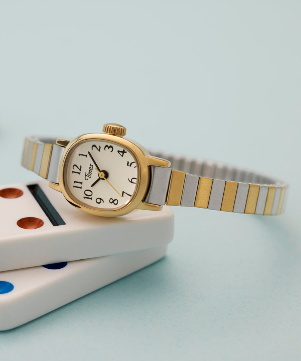 Heritage Cavatina Mini 17mm Stainless Steel Expansion Band Watch
