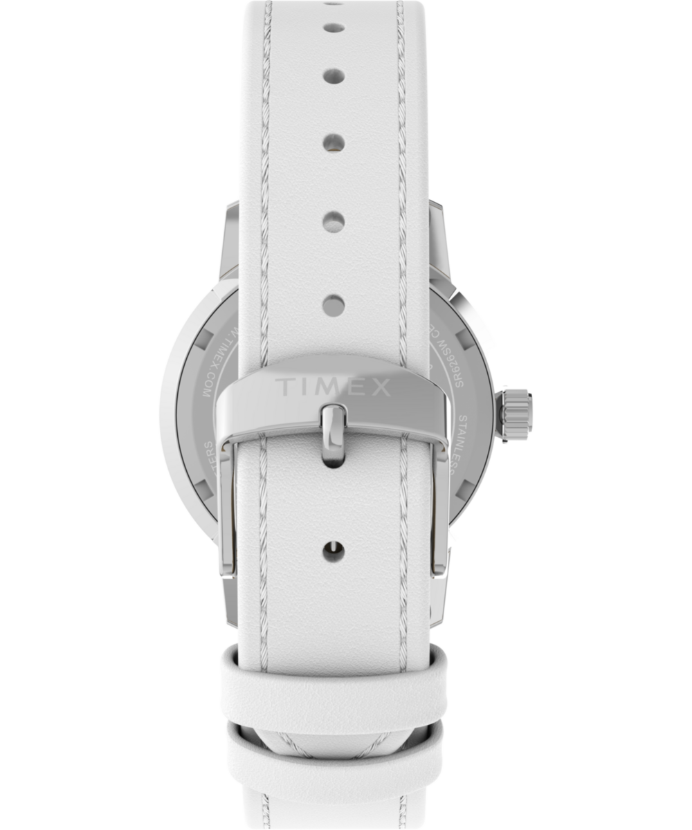 Heritage Peanuts x Timex Marlin Flower Dial 38mm Leather Strap Watch