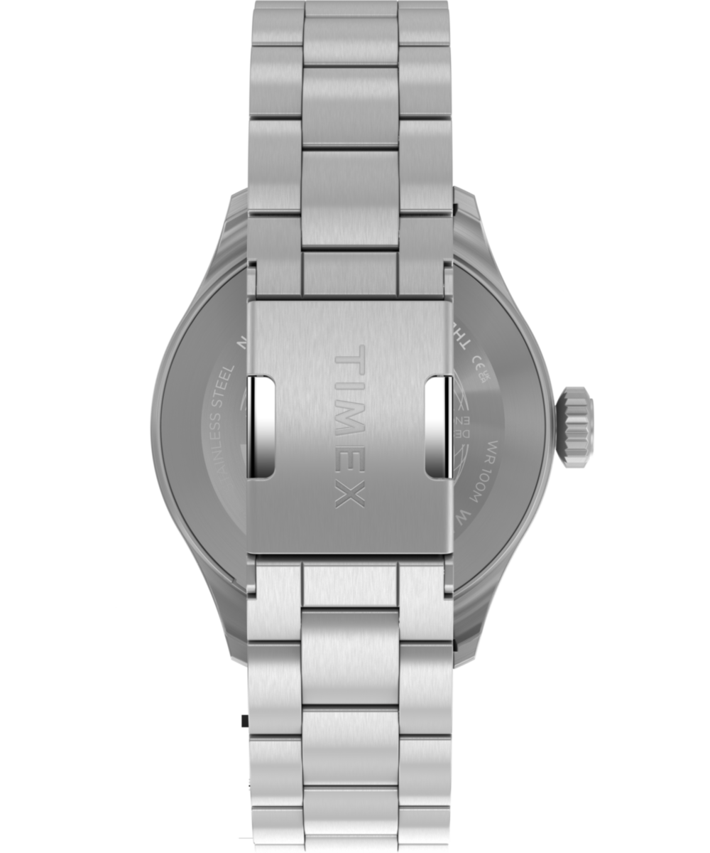 Heritage Waterbury Ace 41mm Stainless Steel Bracelet Watch