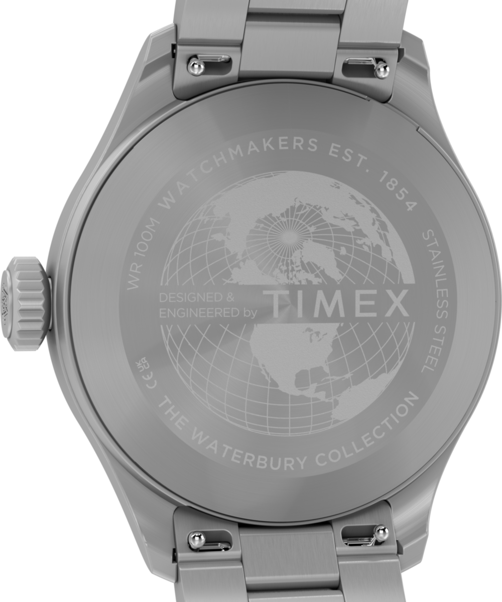 Heritage Waterbury Ace 41mm Stainless Steel Bracelet Watch
