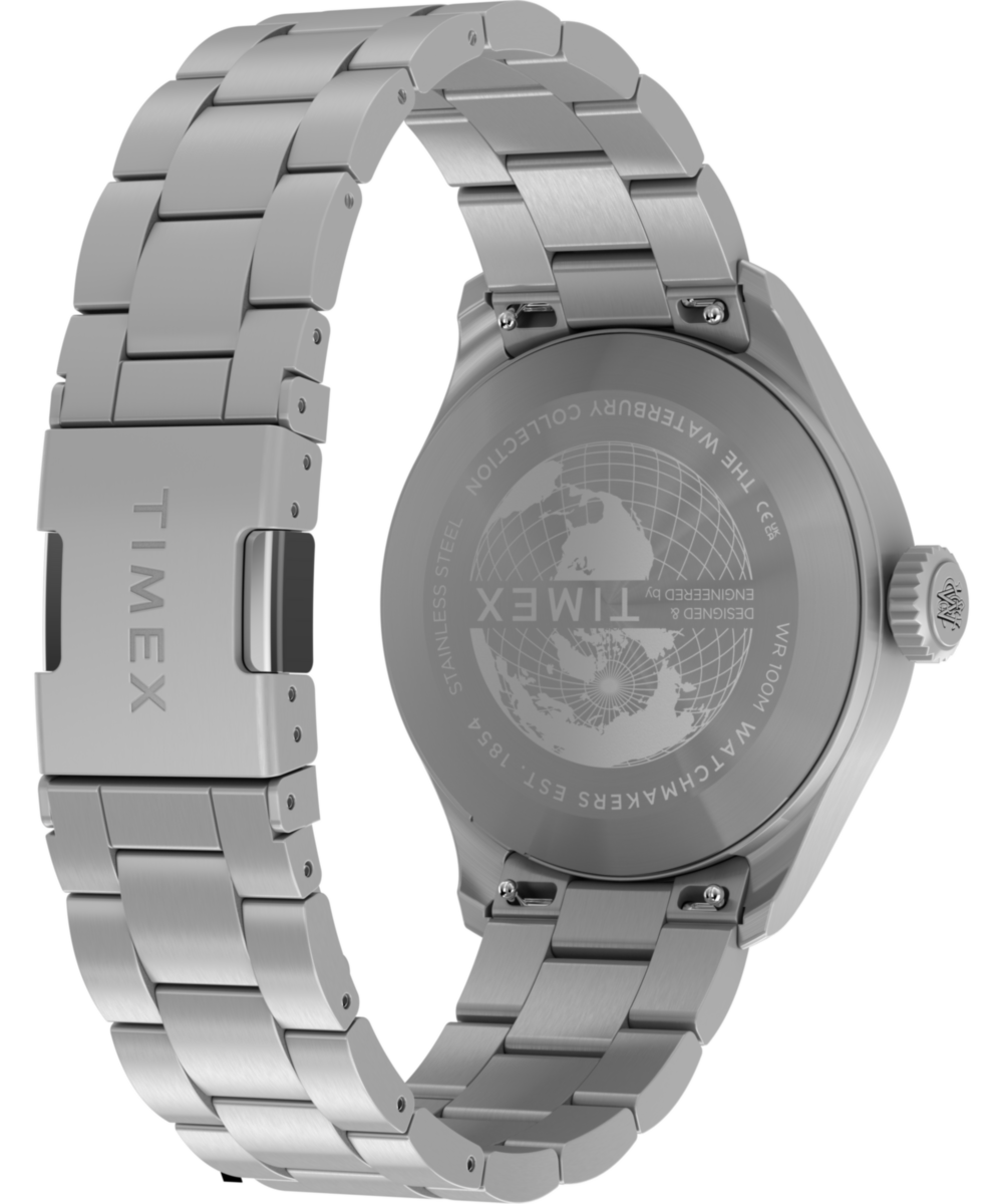 Heritage Waterbury Ace 41mm Stainless Steel Bracelet Watch
