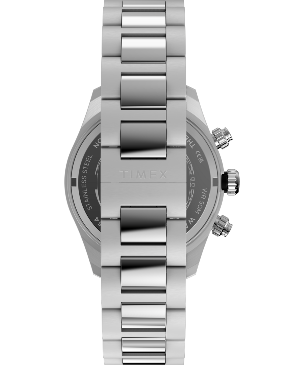 Heritage Waterbury Heritage Chronograph 39mm Stainless Steel Bracelet Watch