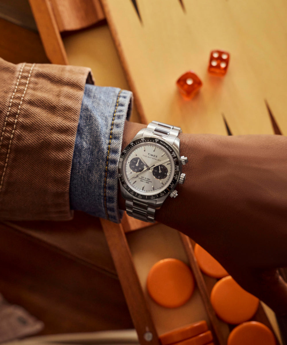 Heritage Waterbury Heritage Chronograph 39mm Stainless Steel Bracelet Watch