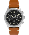 Heritage MK1 Chronograph 40mm Leather Strap Watch