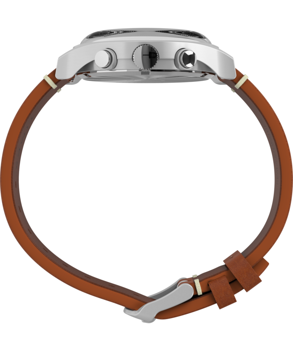 Heritage MK1 Chronograph 40mm Leather Strap Watch