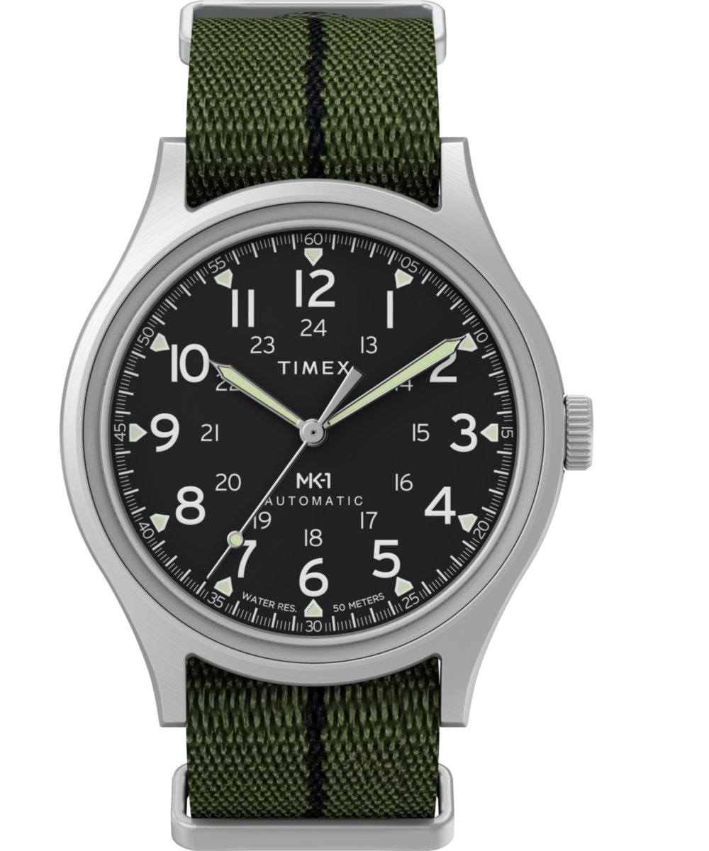 Heritage MK1 Automatic 40mm Fabric Strap Watch