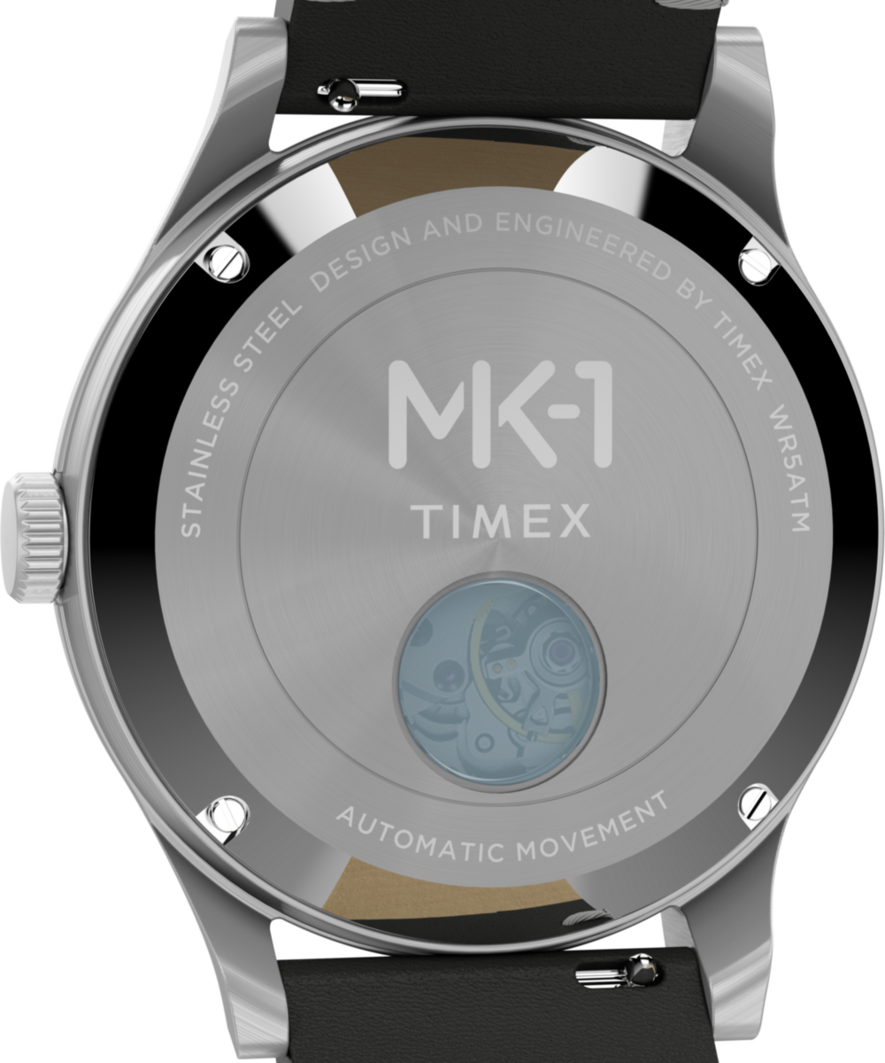 Heritage Timex MK1 Automatic 40mm Leather Strap Watch