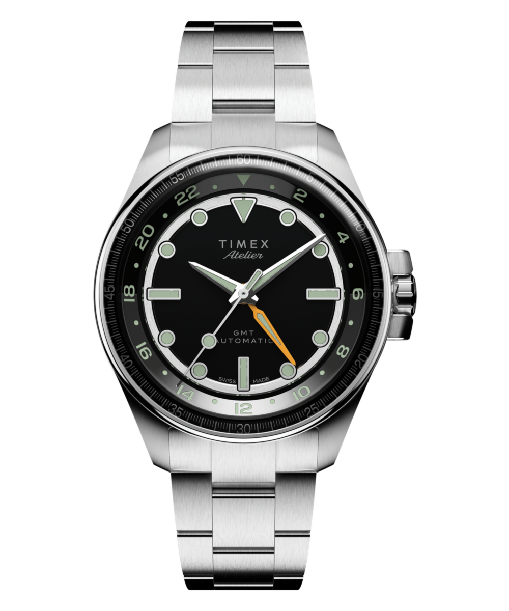 Heritage Timex Atelier GMT24 M1a 40mm Swiss Made Automatic Stainless Steel Bracelet