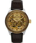 Heritage Harry Potter x Timex Waterbury Skeleton Automatic 39mm Leather Strap Watch